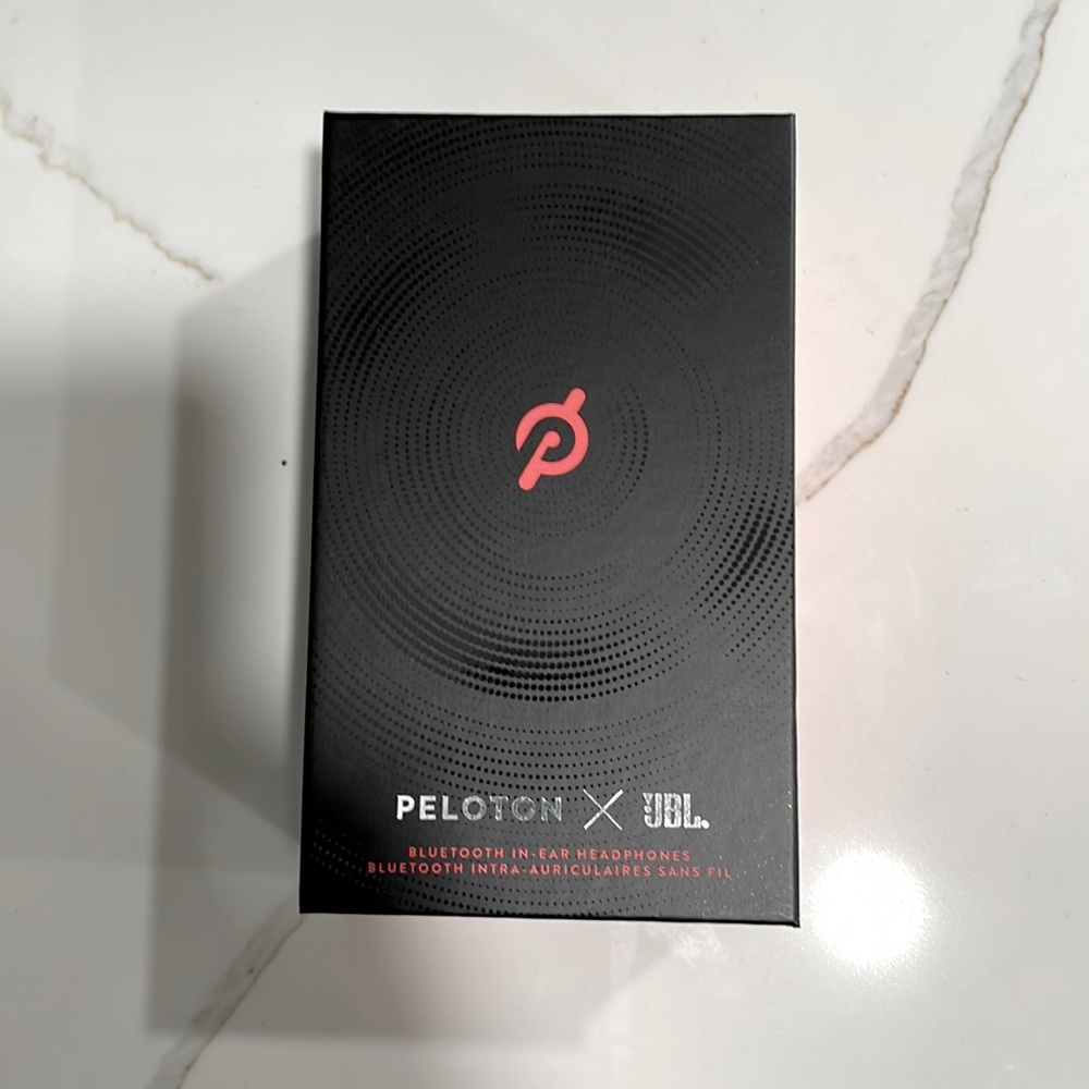 Peloton JBL Bluetooth in-ear headphones - new, in box!